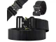 Tactical Belt with Quick Release Buckle, 130 cm, Black