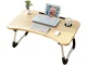 Portable Laptop Desktop Table Stand, Brown
