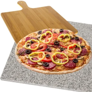 Ruhhy 24264 Pizza Stone + Board