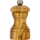 Peugeot Bistro Pepper and Salt Mill Set 10 cm, Olive Wood