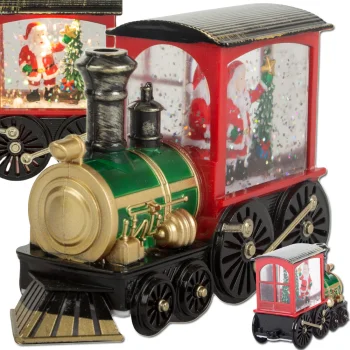 Christmas LED Lantern - Locomotive, 13.5cm