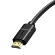 Baseus cable HDMI 2.0 cable 4K 30 Hz 3D HDR 18 Gbps 8 m black (CAKGQ-E01)