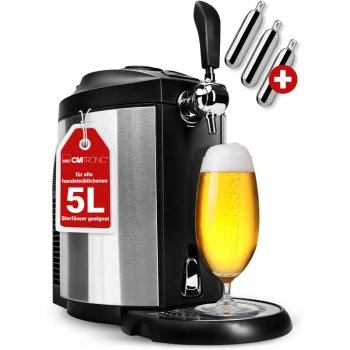 Clatronic BZ 3740 Draft Beer Dispenser, 5 L