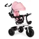 Ecotoys Kids Tricycle with 360° Rotating Seat, JM-322, Pink