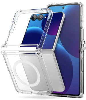 Ringke Fusion Flap Magnetic Case for Samsung Galaxy Z Flip 8, Clear