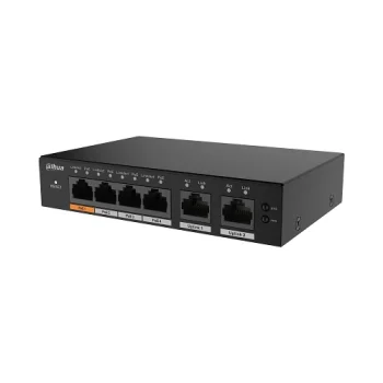 PoE Switch S4100-4GT2GT-60-C (4x PoE + 2x Gigabit Uplink)