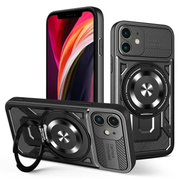 TFO Defender Armor Mag Case for iPhone 12 6.1", Black