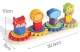 Bakalu Wooden Zoo Sorter with Gears and Geometric Shapes