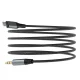 Dudao Lightning to 3.5mm Mini Jack Audio Cable 1m, Gray (L11PRO)