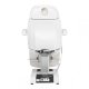 Pedicure Chair Cosmetic Bed Massage Couch with Lighting Expert Podo W-16C, White