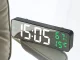 Digital Electronic LED Alarm Clock with Thermometer, Mirror Surface & USB
