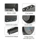 Maclean MCE218 Car Cigarette Lighter Splitter with Voltmeter, 3 Sockets, USB-C PD, QC 3.0