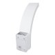 Maclean LED Facade Lamp with Motion Sensor, 10W, IP54, 750lm, White