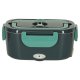 Electric lunch box with heating function 1.5 L gray-green