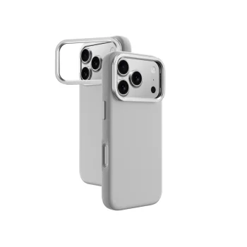 AmazingThing Glamour iPhone 17 Pro Max Case with Stand, Gray