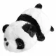 2-in-1 Plush Toy Panda and Penguin, 25 cm