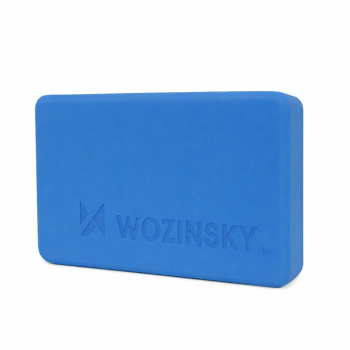 Yoga Block Wozinsky WKDJ-B1 Pilates Stretching Cube Blue