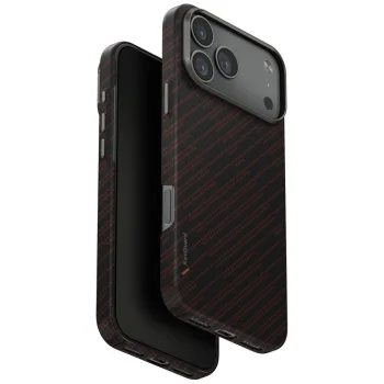 Uniq Keva EDGE Magclick Charging Case for iPhone 17 Pro Max, Orange