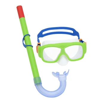 Bestway 24035-02 Snorkel Set (Mask and Tube), Green