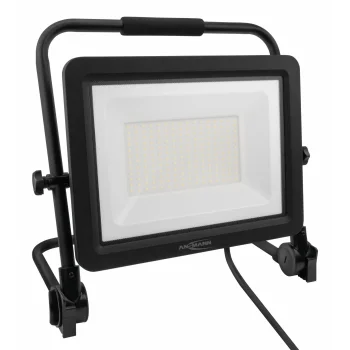 Ansmann FL150W-AC LED Spotlight with Cable 150W 18,000 lm, Black