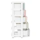 ModernHome 5-Drawer Storage Organizer Trolley with Wheels