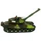 RC War Tank 9993 Remote Control Tank 2.4 GHz, Forest Camouflage