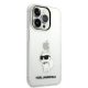 Karl Lagerfeld Ikonik Choupette Case for iPhone 14 Pro - Transparent