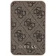 Guess Powerbank 5000mAh 15W 4G Leather Metal Logo, Brown