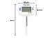 Digital Meat Thermometer with Probe for Cooking and Baking, White