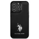 Apple iPhone 13 Pro 6.1\'\' US Polo Horses Logo Case Cover (USHCP13LUMHK), Black