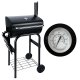 Portable Garden Grill with Lid and Chimney