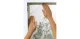 Mosquito Mesh Net Anti-Insect Screen for Windows - 130x150cm, White