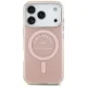 Karl Lagerfeld IML Karl RSG Logo MagSafe Case for iPhone 17 Pro, Pink