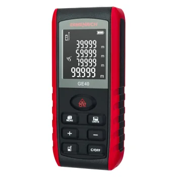 Ermenrich Reel GE40 Laser Distance Meter, 0.05-40 m
