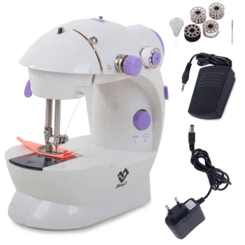Mini Sewing Machine with Foot Pedal and Accessories