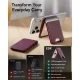 ESR Classic RFID Magnetic MagSafe Wallet Stand Card Holder, Deep Burgundy