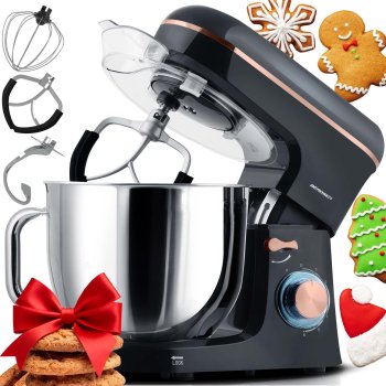 Berdsen 3-in-1 Planetary Mixer 1400 W BD-756 with 6 L Bowl