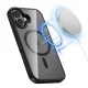 Tech-Protect MagMat MagSafe Case for iPhone 17, Clear Black