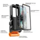 Tech-Protect IPX8 Pro Waterproof Phone Case, Orange/Black
