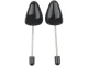 Spring Shoe Trees Anti-Crease Shoe Shapers Size 37-42, 2 Pcs, Black