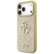 Guess Fixed Glitter Big 4G Phone Case Cover iPhone 17 Pro Max - gold