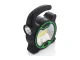 Powerful LED COB Workshop Flashlight Lamp with Handle, Battery-Powered, Green
