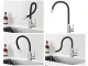 Flexible Kitchen Sink Faucet with 360° Swivel Spout