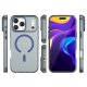 Magnetic Abrasive iPhone 17 Pro Max Case with MagSafe, Matte Blue