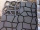 Paving Stone and Concrete Mold \"Cobblestone\", 50x48 cm, Black