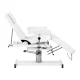 Sillon A 210DH Hydraulic Cosmetic Chair with Cradle Function, White