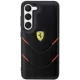 Ferrari Hot Stamp Lines Case for Samsung Galaxy S23+, Black