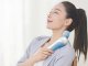 Electric Handheld Body Massager, 5 Modes, White