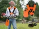 Adjustable Shoulder Harness for Trimmers and Brushcutters, Orange