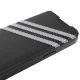 Adidas iPhone 14 Pro Booklet Case OR Booklet PU, Black/White